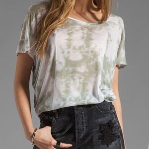 Revolve Gypsy 05 Sage Tie Dye Oversized T-shirt
